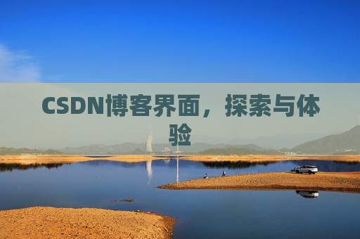 CSDN博客界面，探索与体验